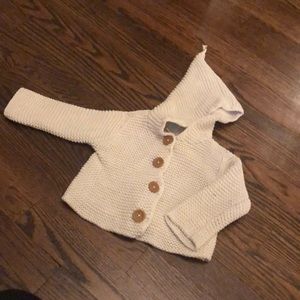 Stem Cream Button Down Hoody